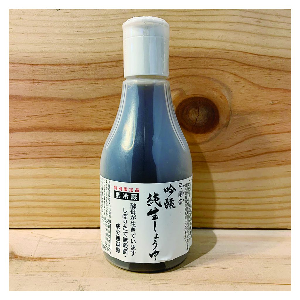 吟醸純生しょうゆのボトル